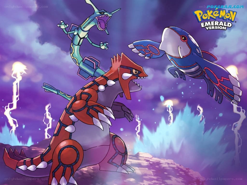 Pokémon Emerald battle scene