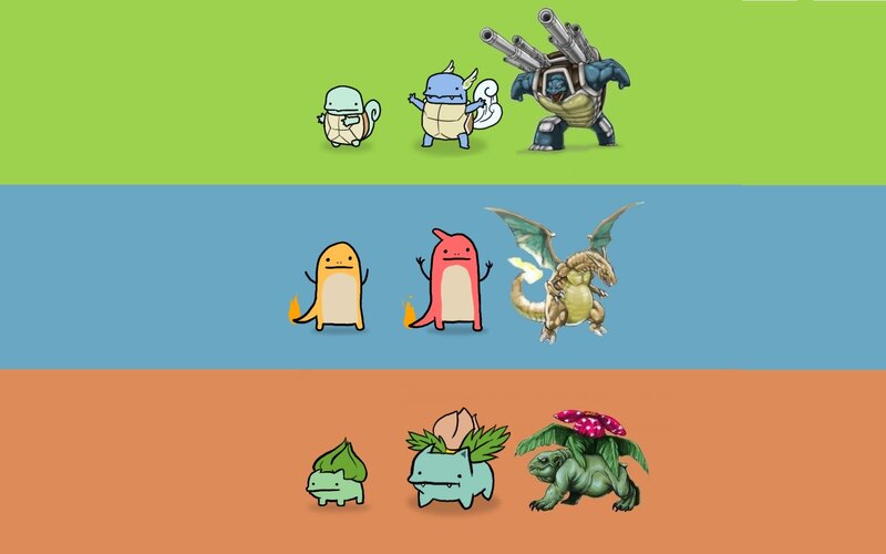 Pokémon Evolution Art