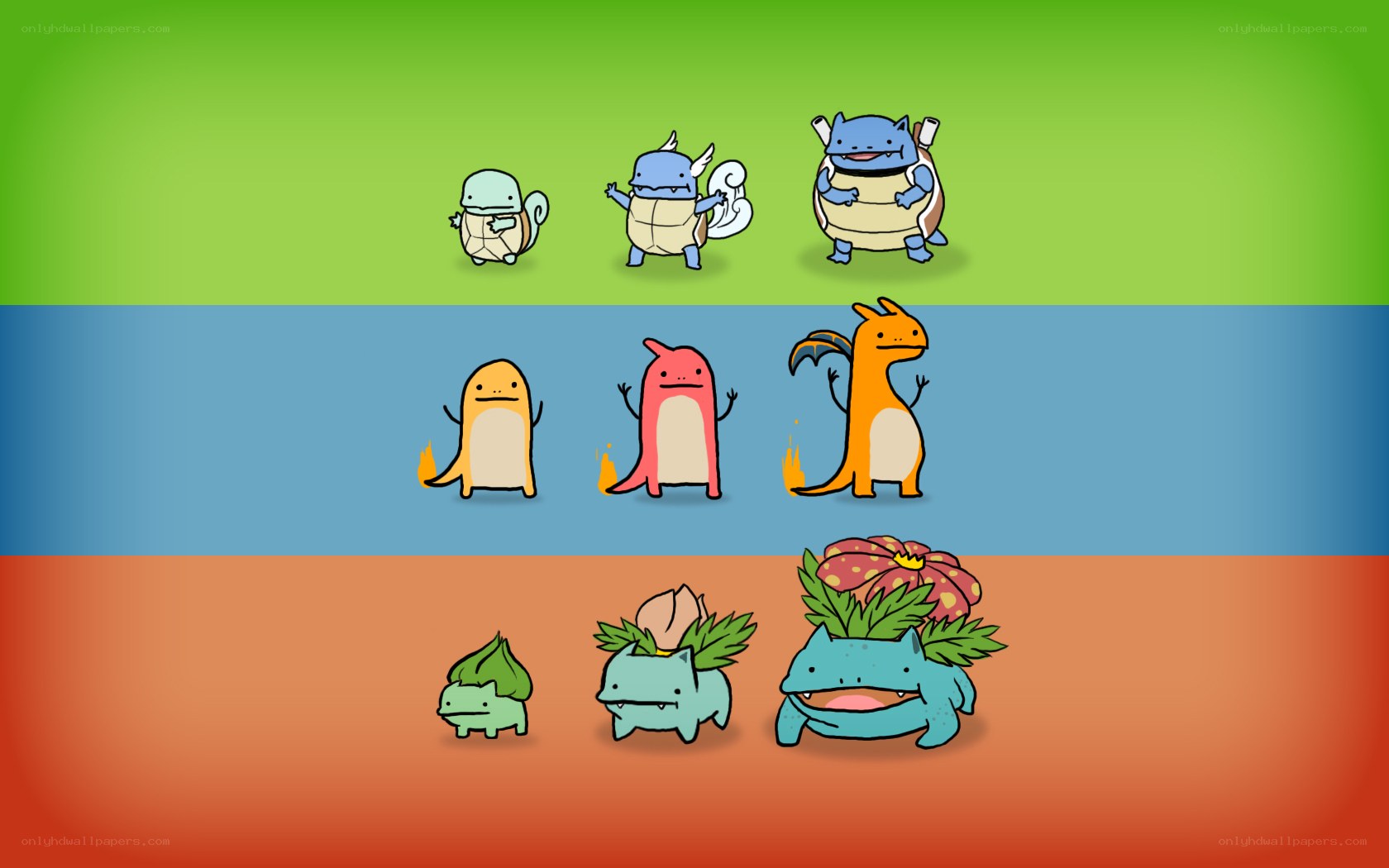 Pokémon evolution art