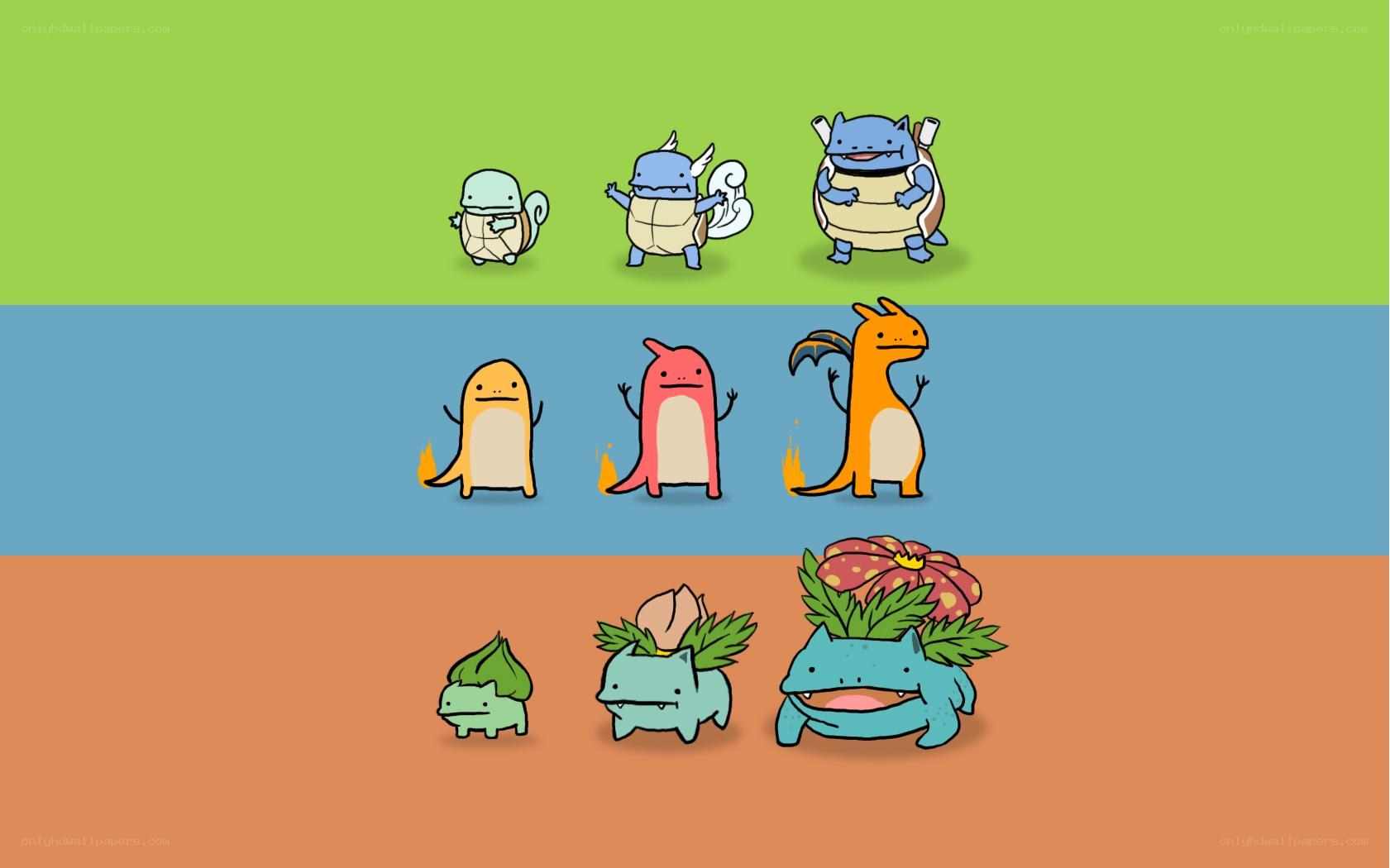 Pokémon evolution art