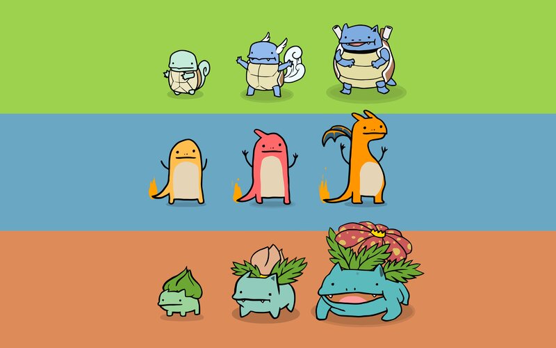 Pokémon evolution stages