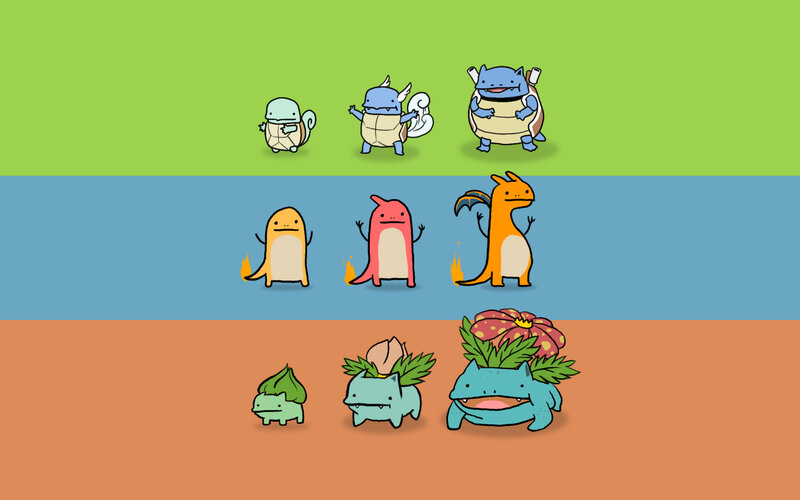 Pokémon evolution stages