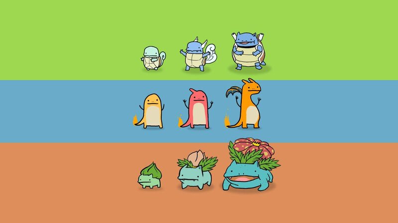 Pokémon evolution stages