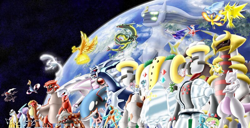 Pokémon from the universe