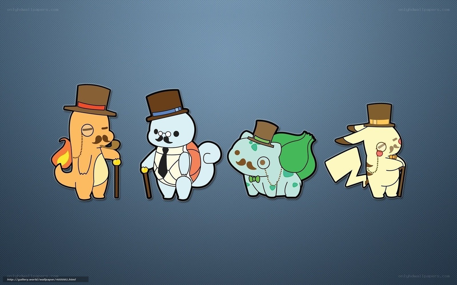 Pokémon Gentlemen in Top Hats