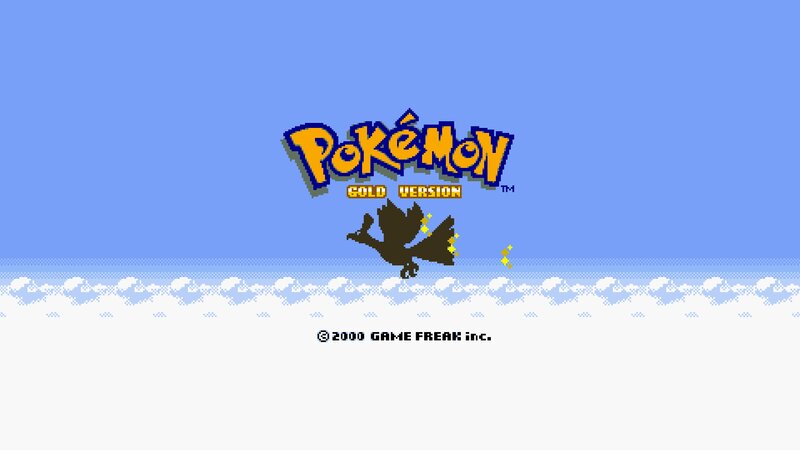 Pokémon Gold Version Logo