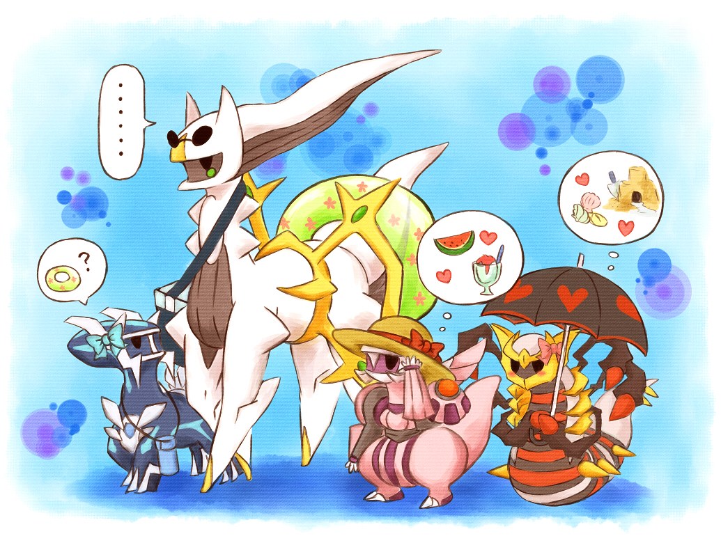 Pokémon group art