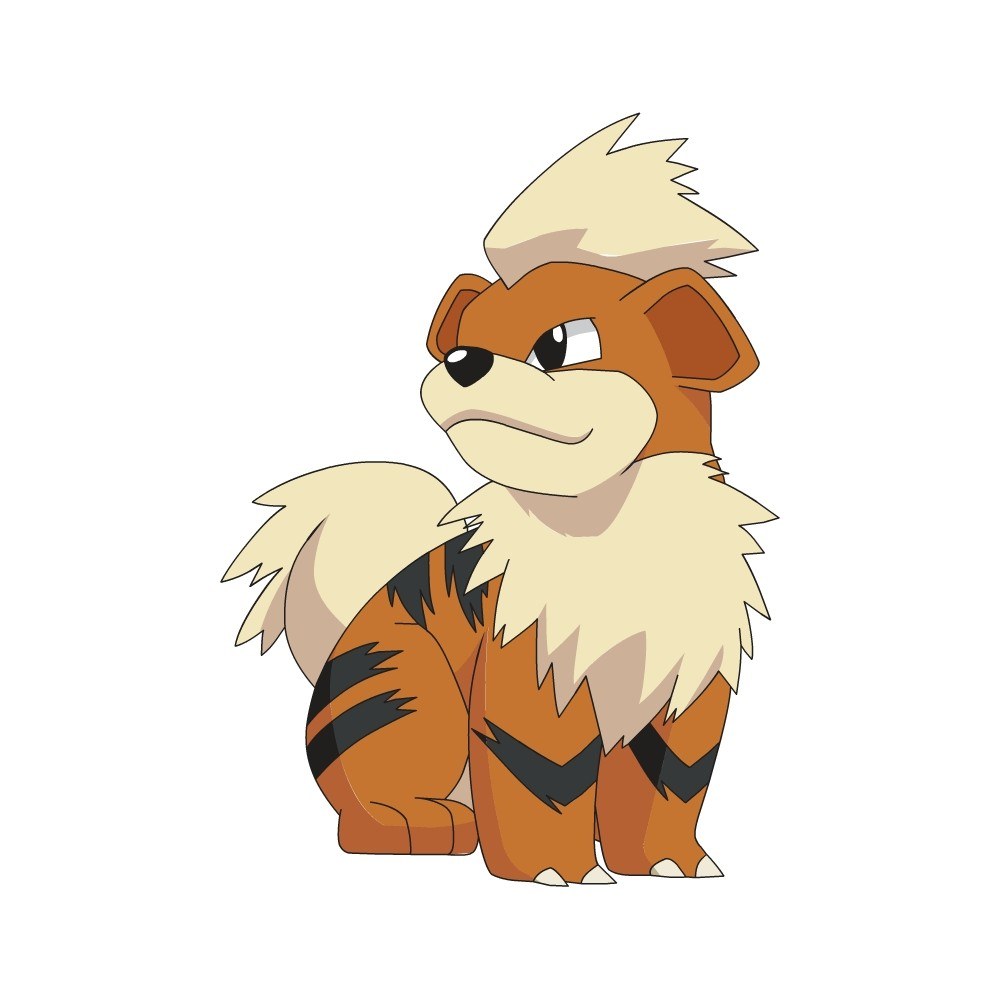Pokémon Growlithe character