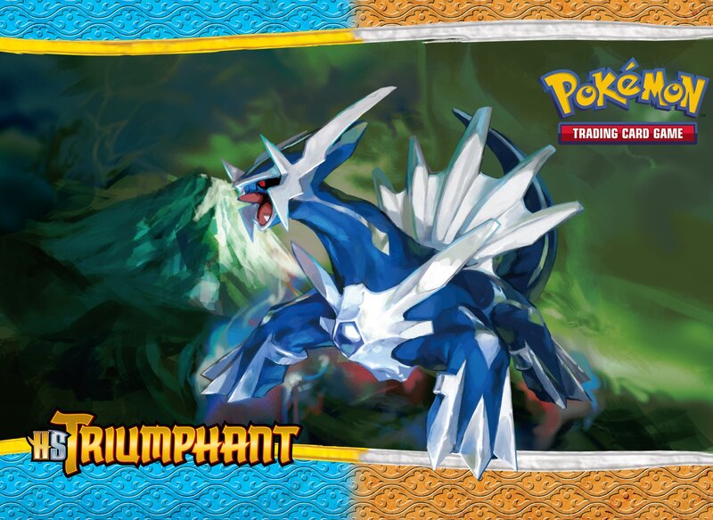 Pokémon HS Triumphant artwork