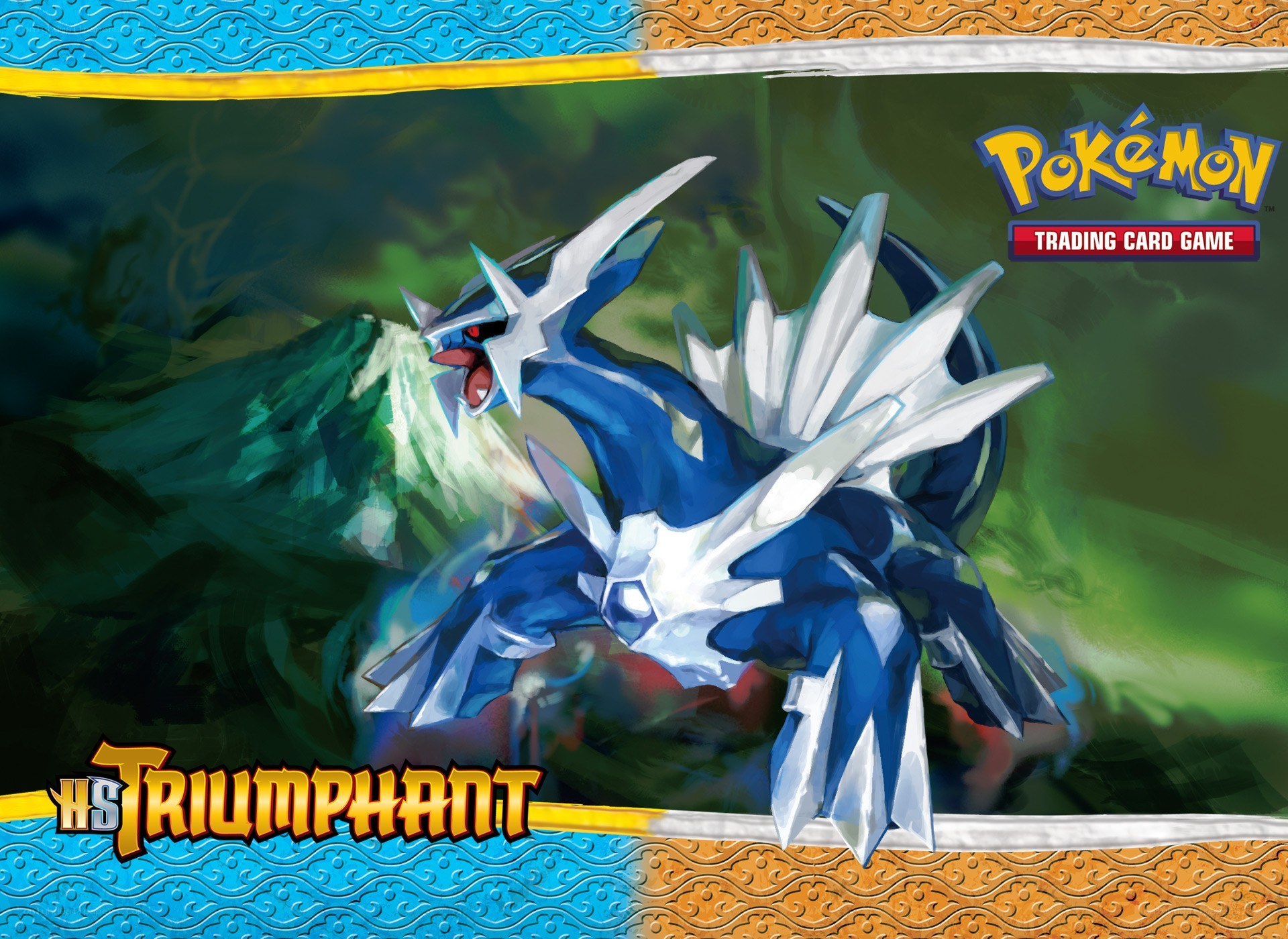 Pokémon HS Triumphant artwork