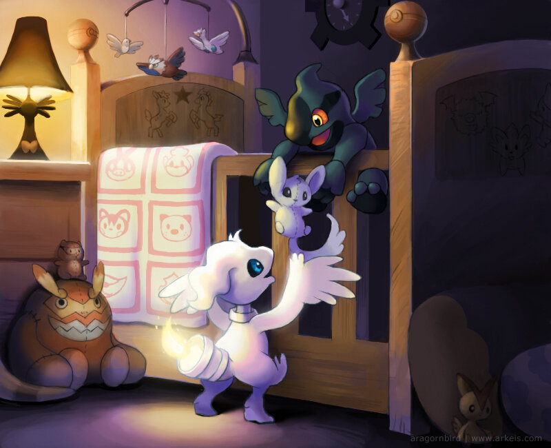 Pokémon in a Nursery