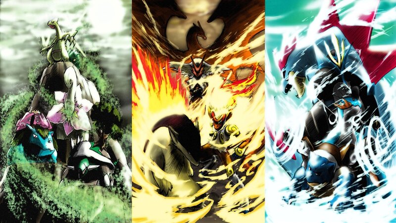 Pokémon in Battle — Green