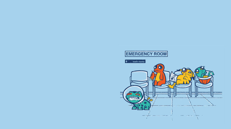 Pokémon in emergency room