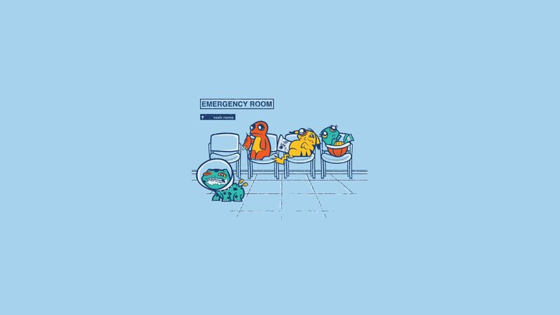 Pokémon in emergency room
