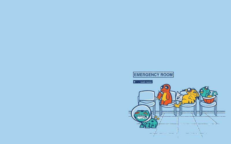 Pokémon in emergency room
