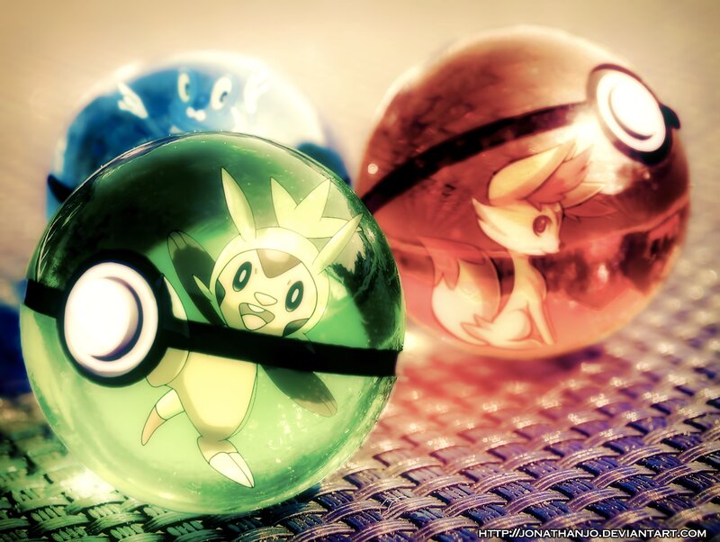 Pokémon in Poké Balls