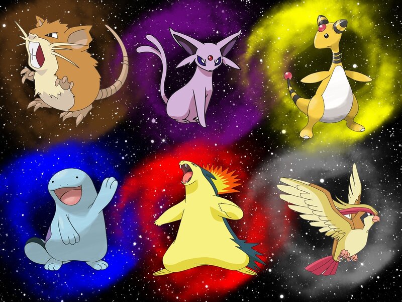 Pokémon in space