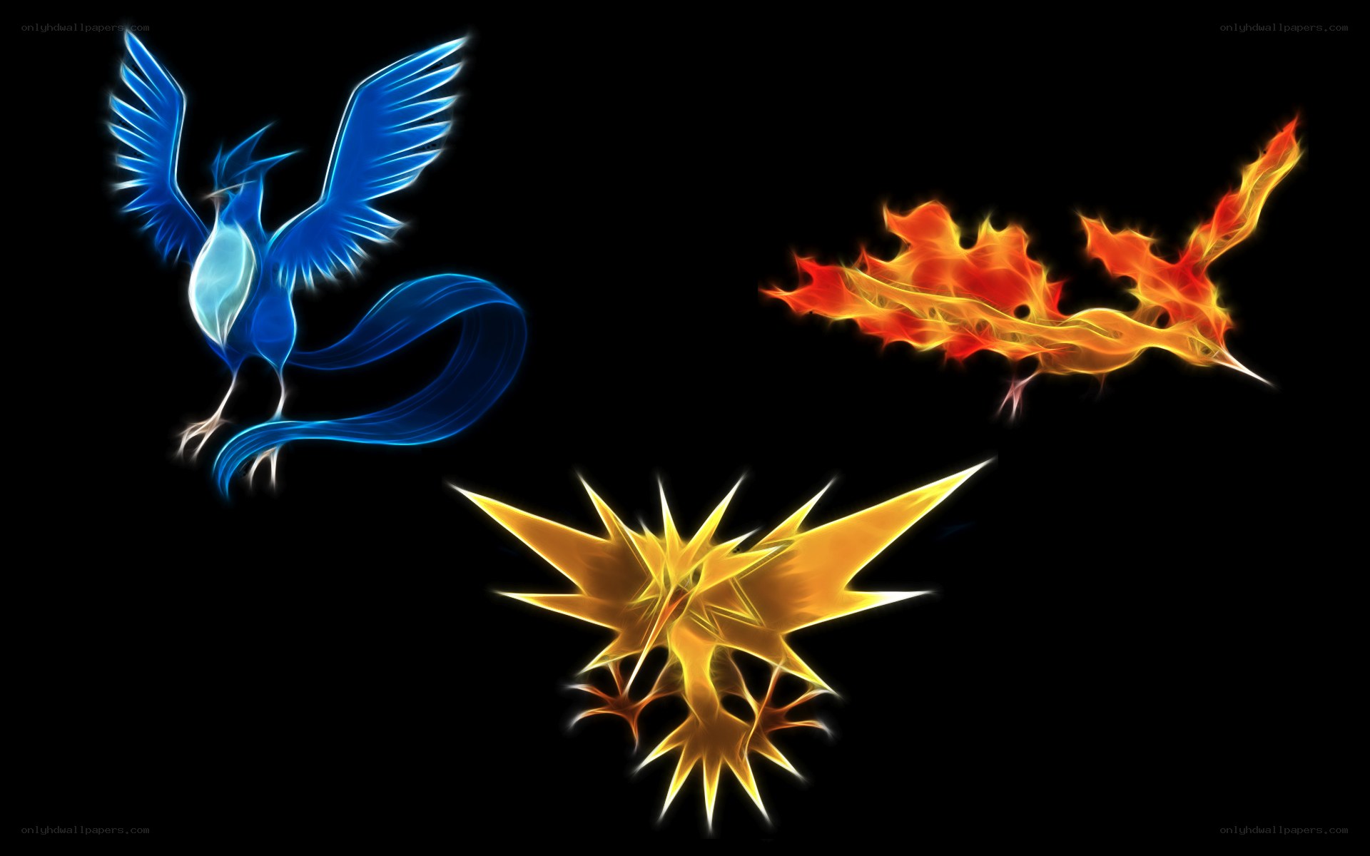 Pokémon legendary birds