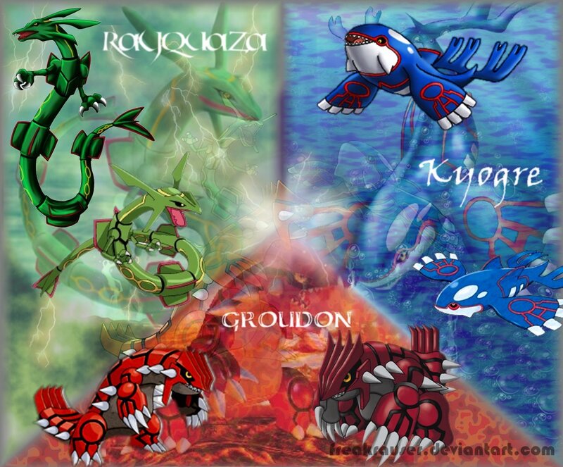 Pokémon legendary trio