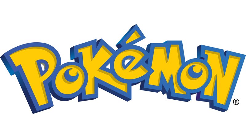 Pokémon Logo — Yellow, Playful