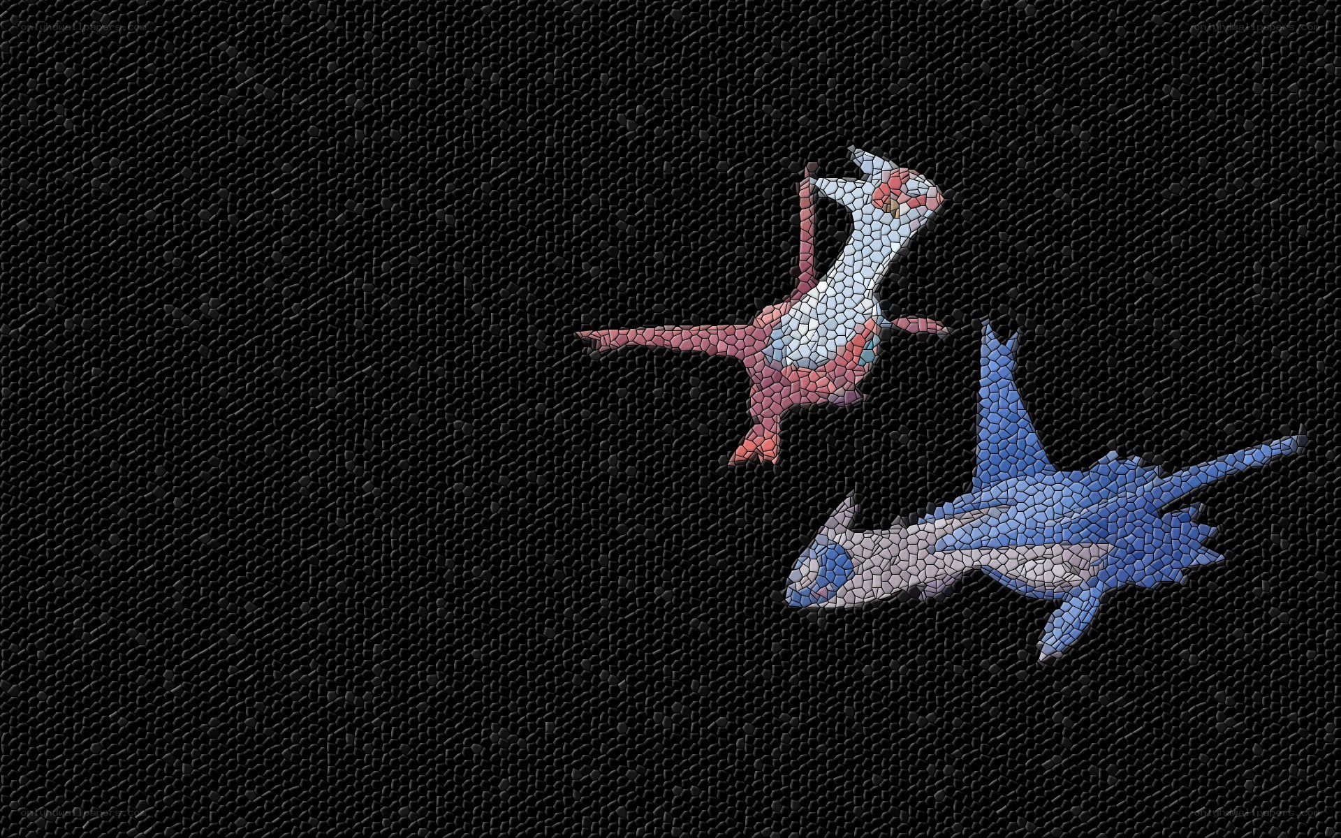 Pokémon mosaic artwork