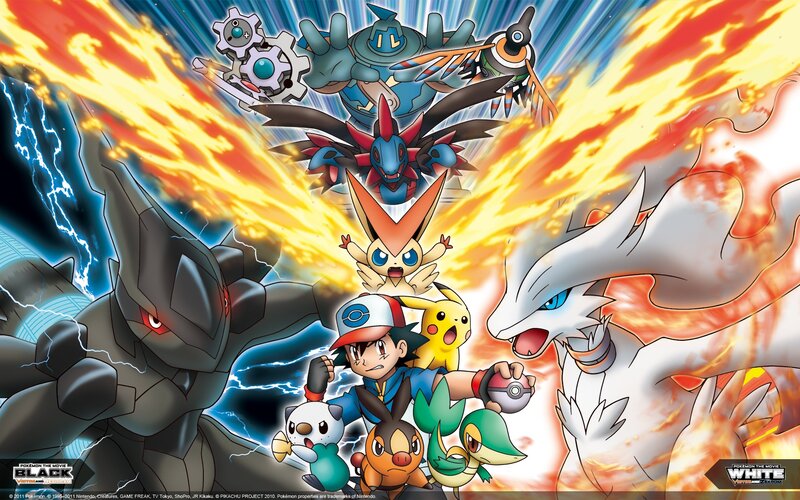 Pokémon movie poster art