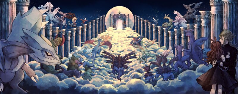 Pokémon on Clouds