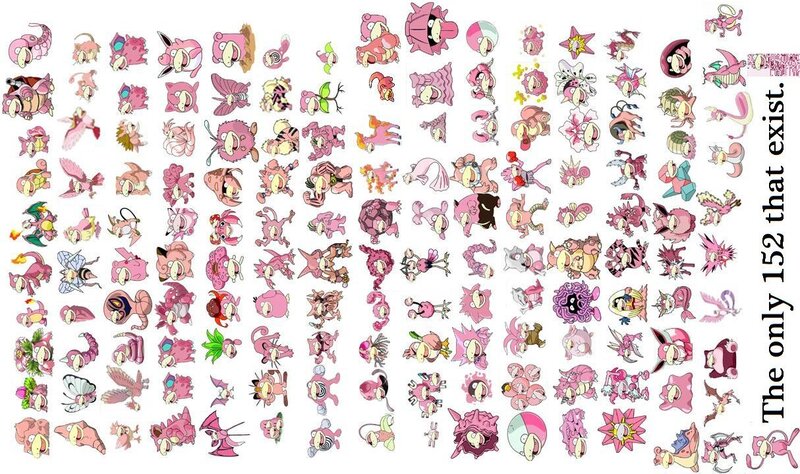 Pokémon pink variants