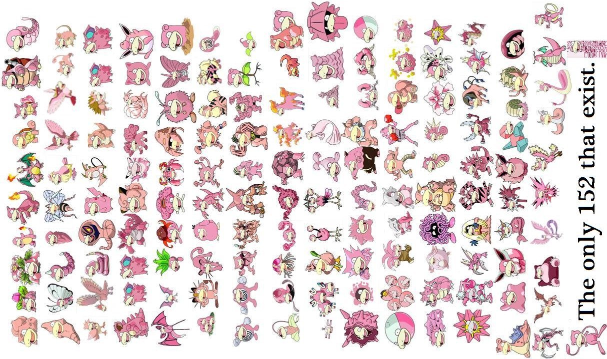 Pokémon pink variants
