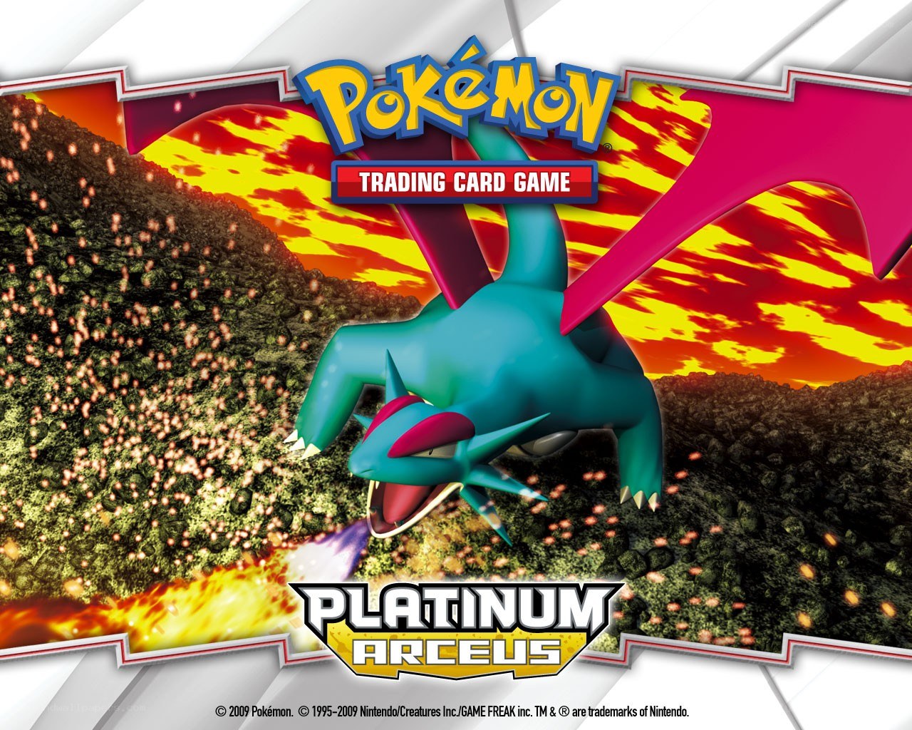Pokémon Platinum Arceus artwork
