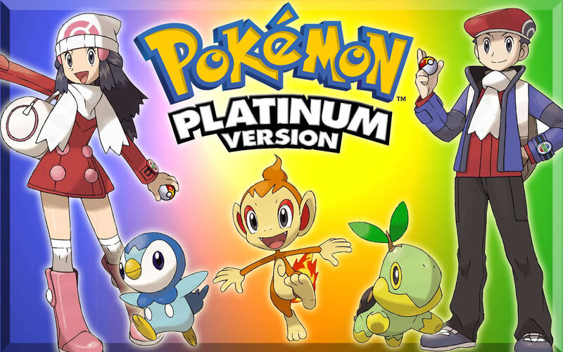 Pokémon Platinum Characters — Yellow