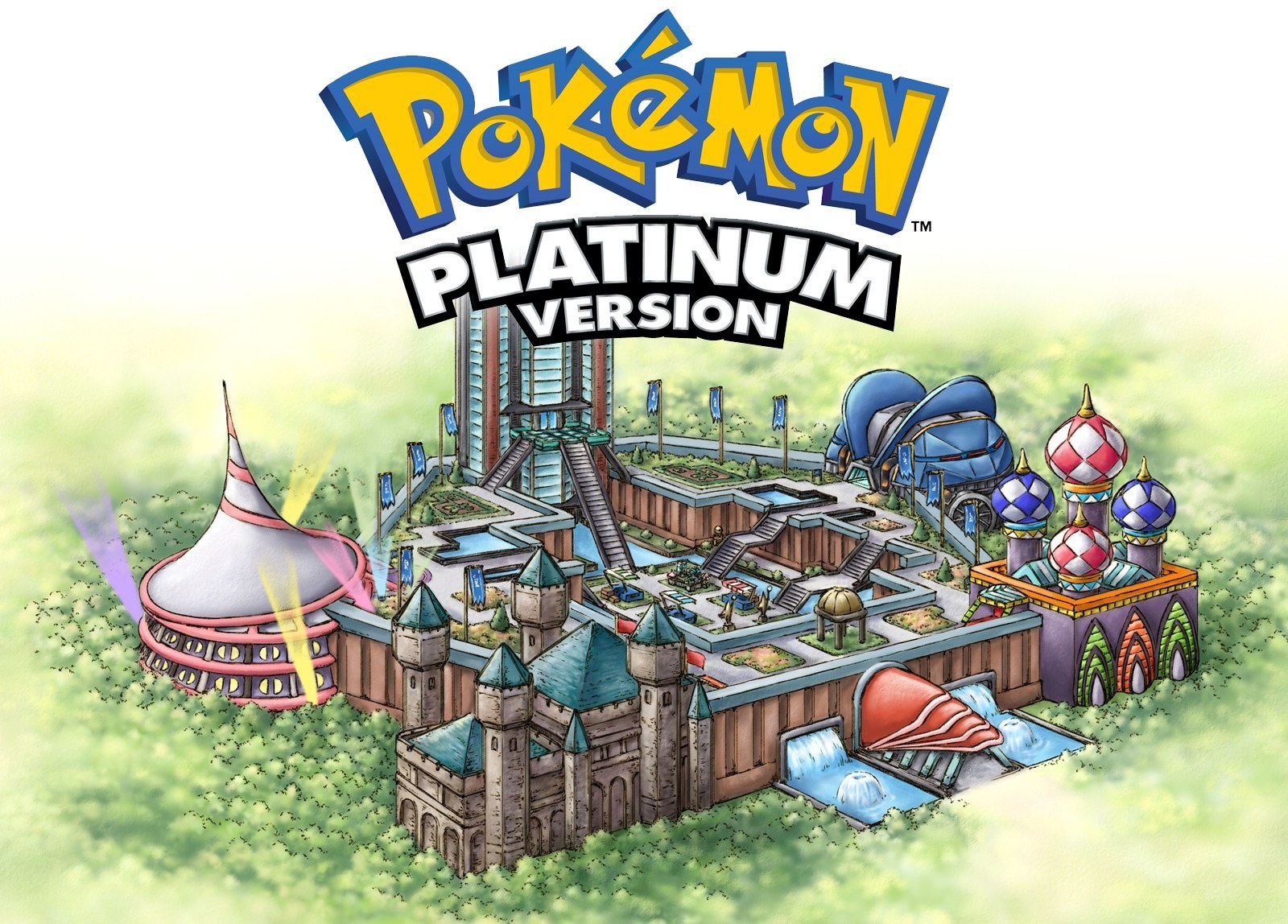 Pokémon Platinum Version artwork
