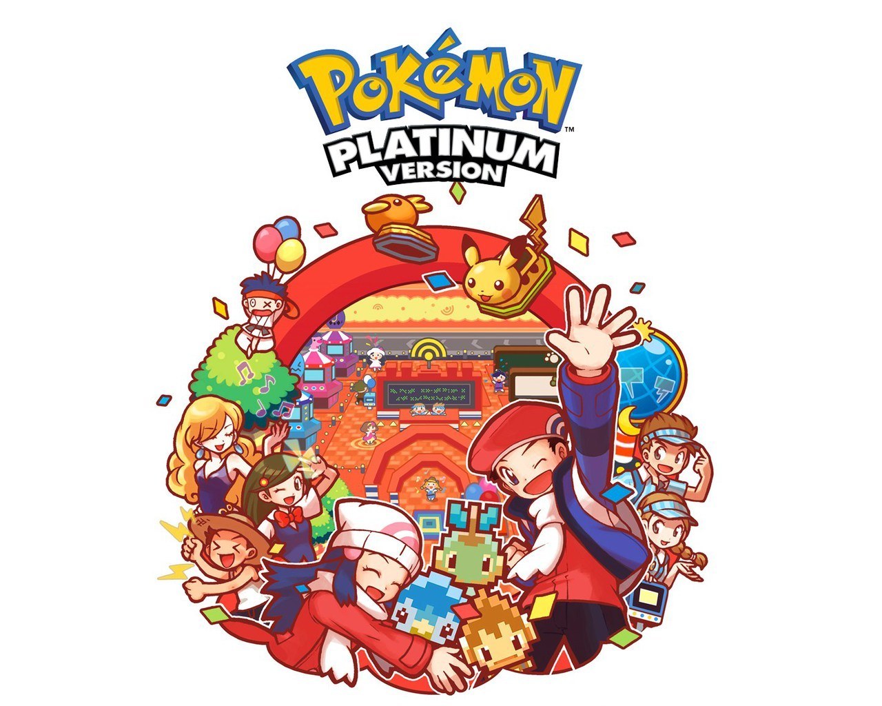 Pokémon Platinum Version artwork