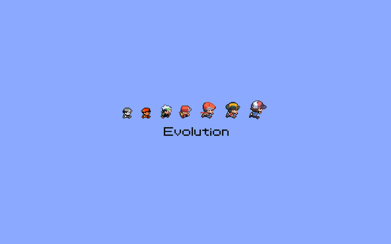 Pokémon player character evolution