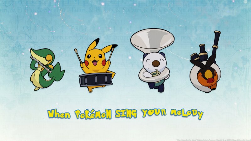 Pokémon Playing Instruments
