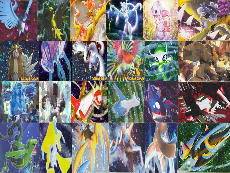 Pokémon Safari cards collage