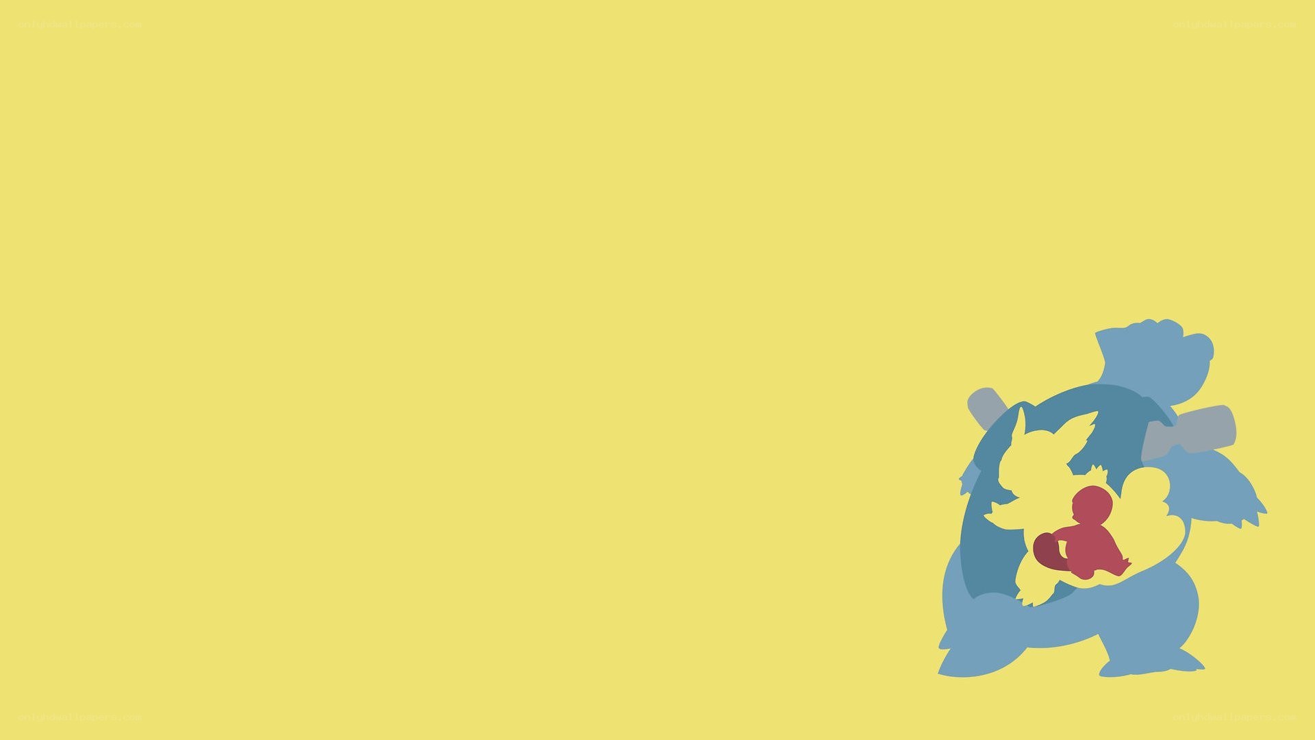 Pokémon silhouette wallpaper