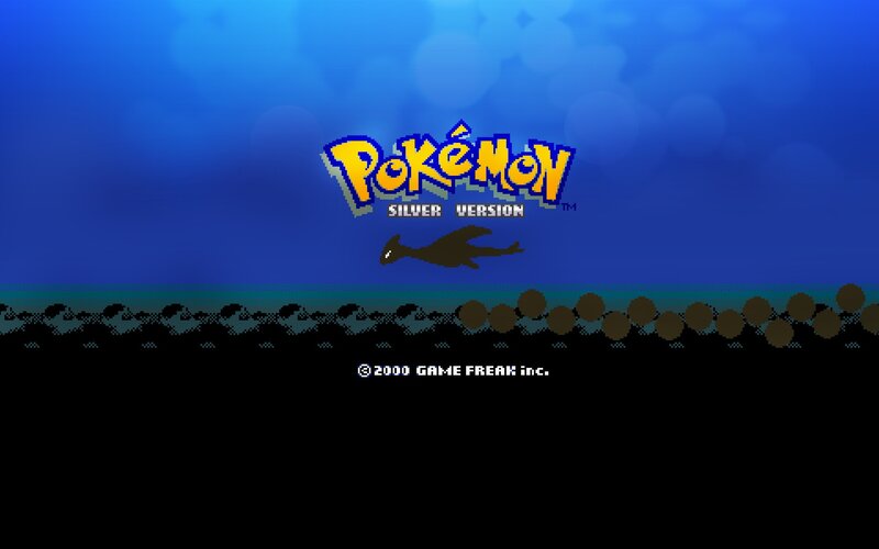 Pokémon Silver Title Screen