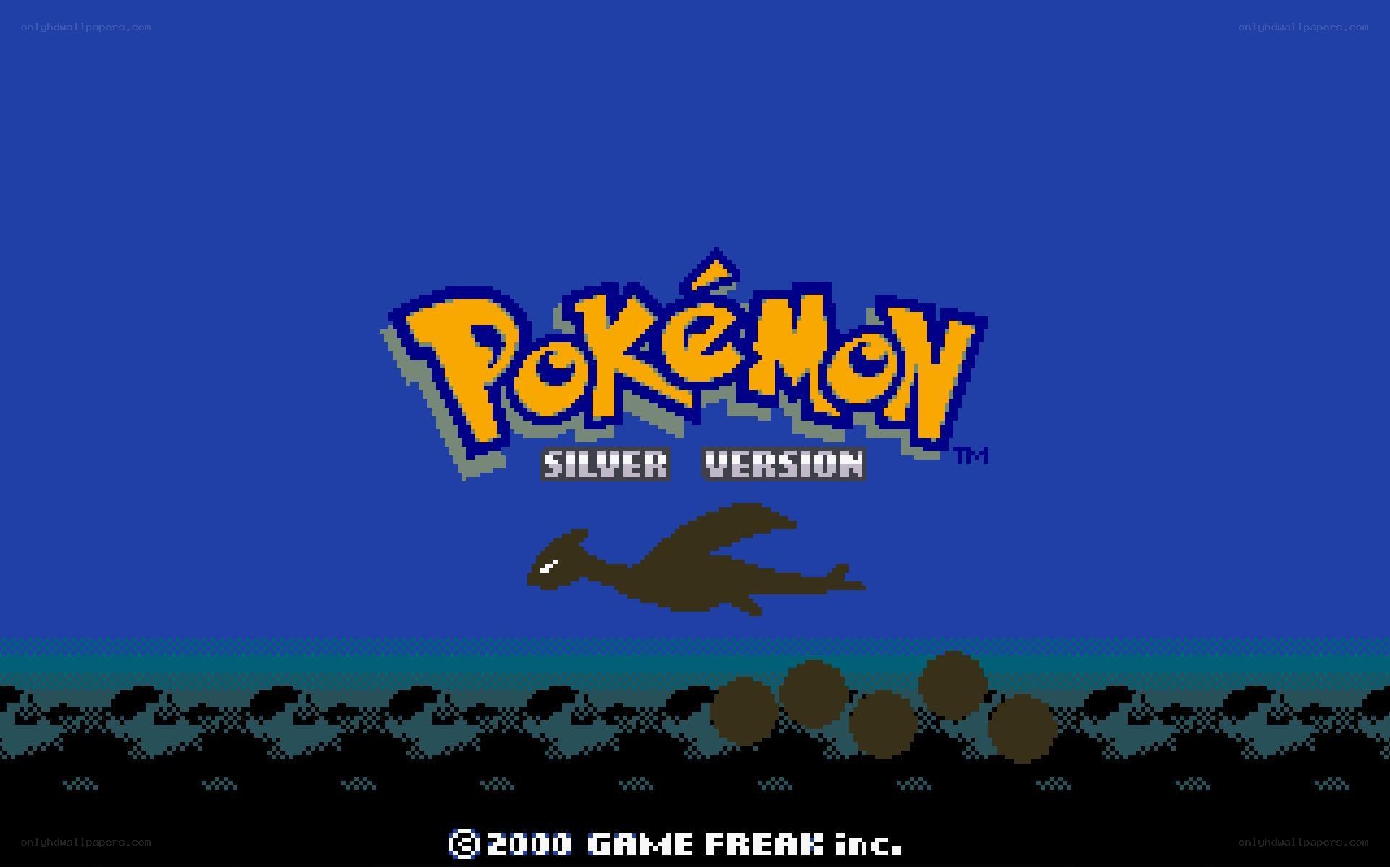 Pokémon Silver Version title screen