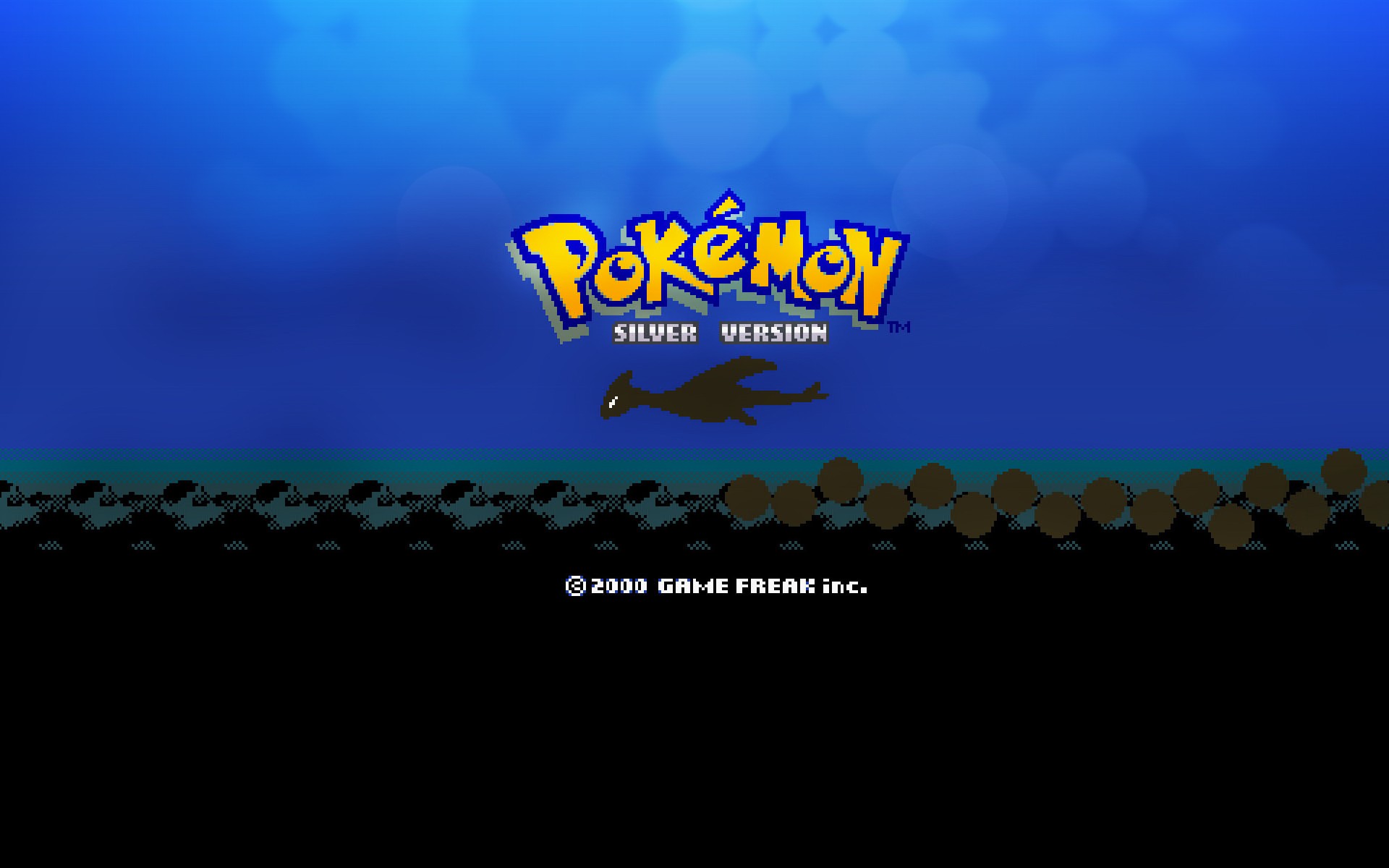 Pokémon Silver Version title screen