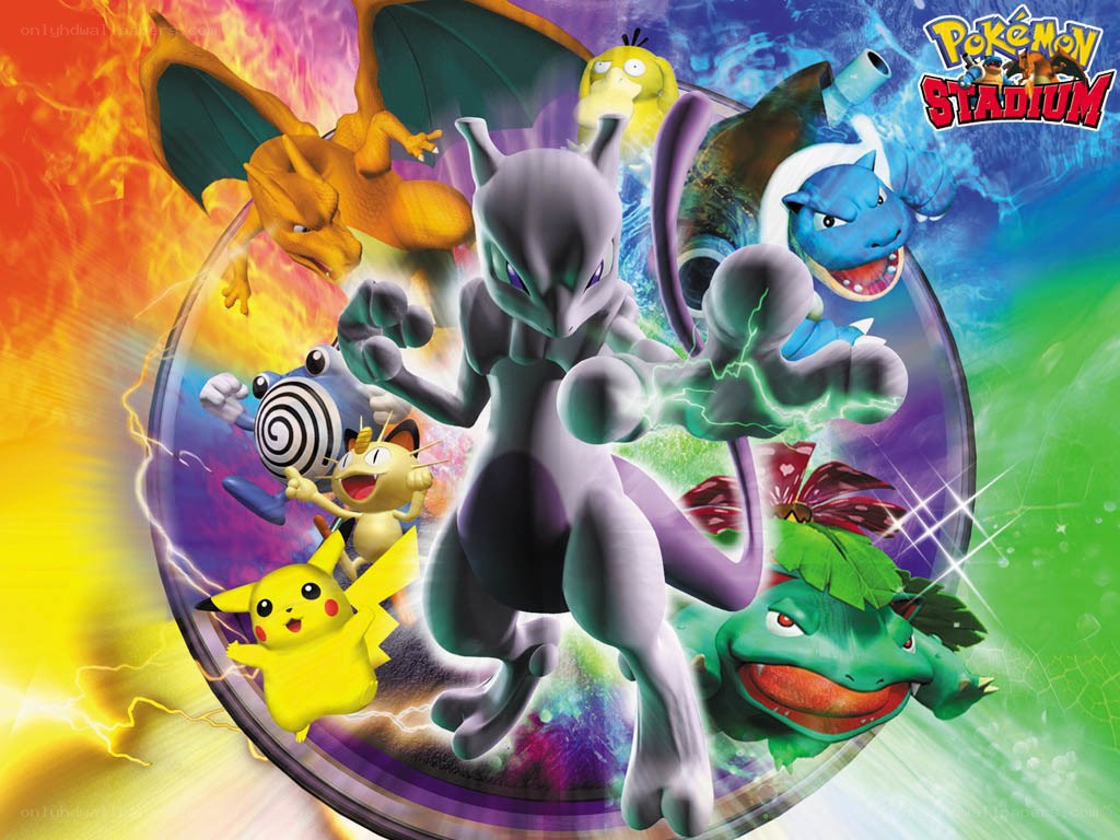 Pokémon Stadium game art