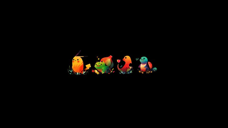 Pokémon Starter Characters