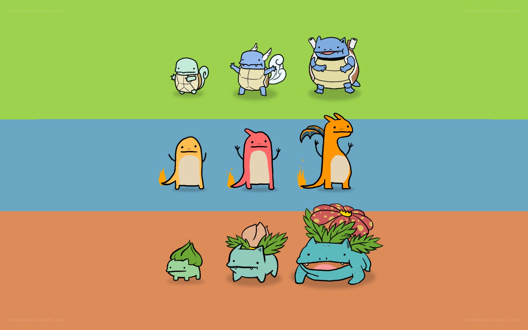 Pokémon starter evolution