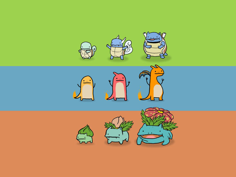 Pokémon starter evolution