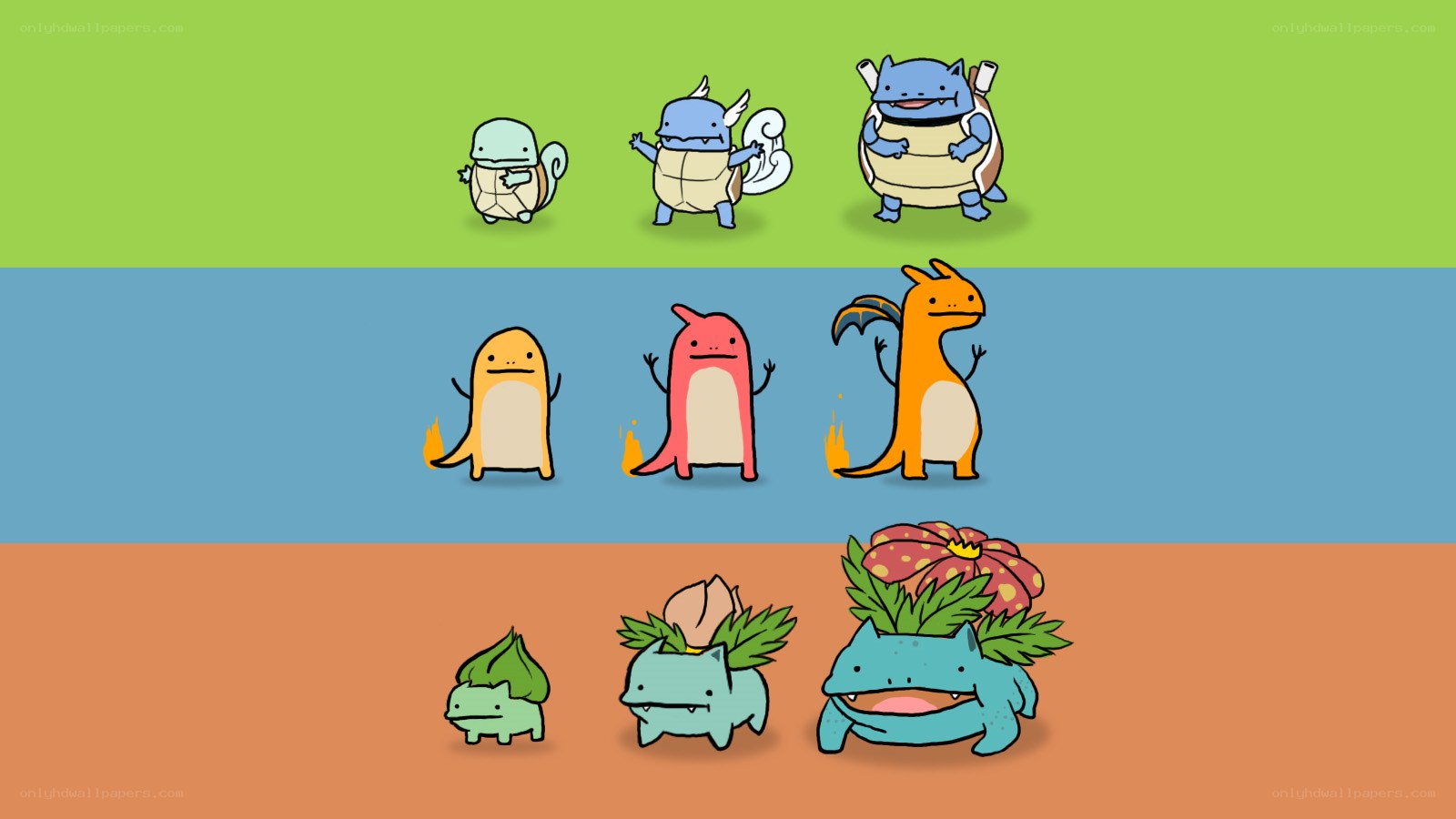 Pokémon starter evolution
