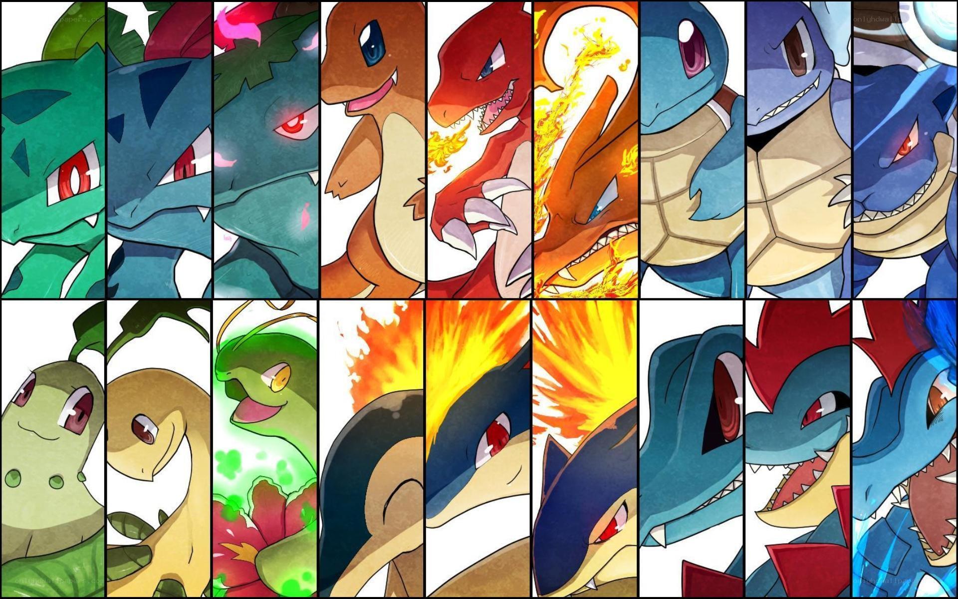 Pokémon starter evolution line
