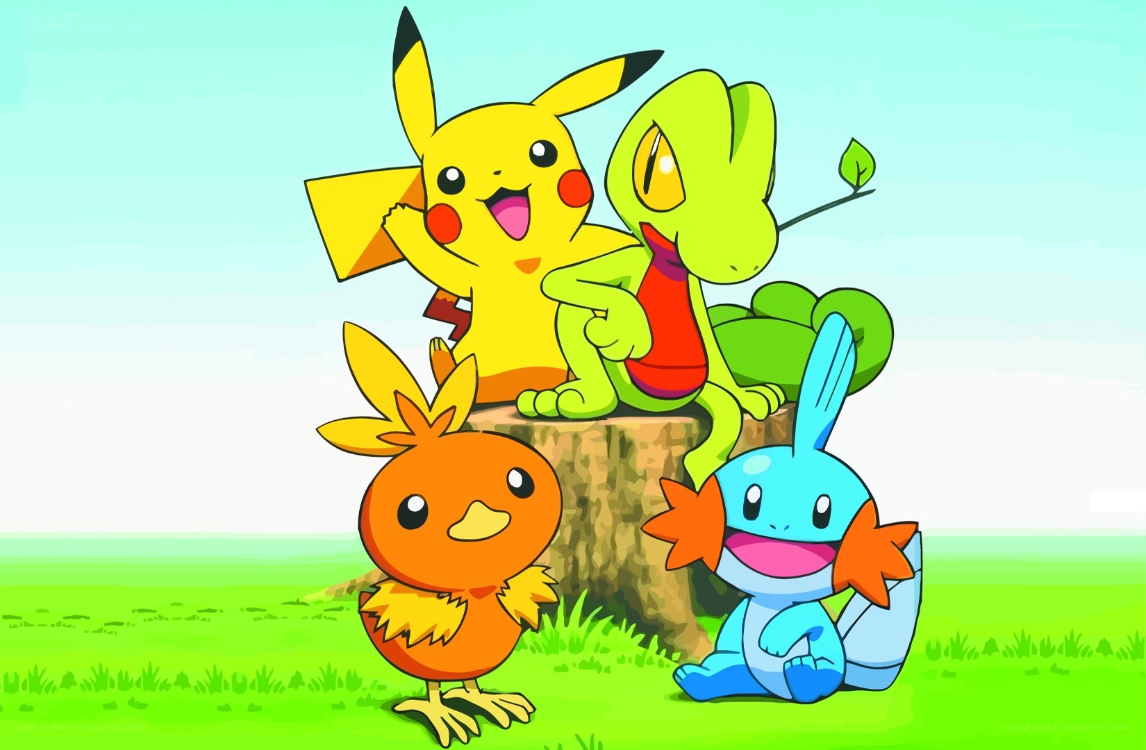 Pokémon starter friends
