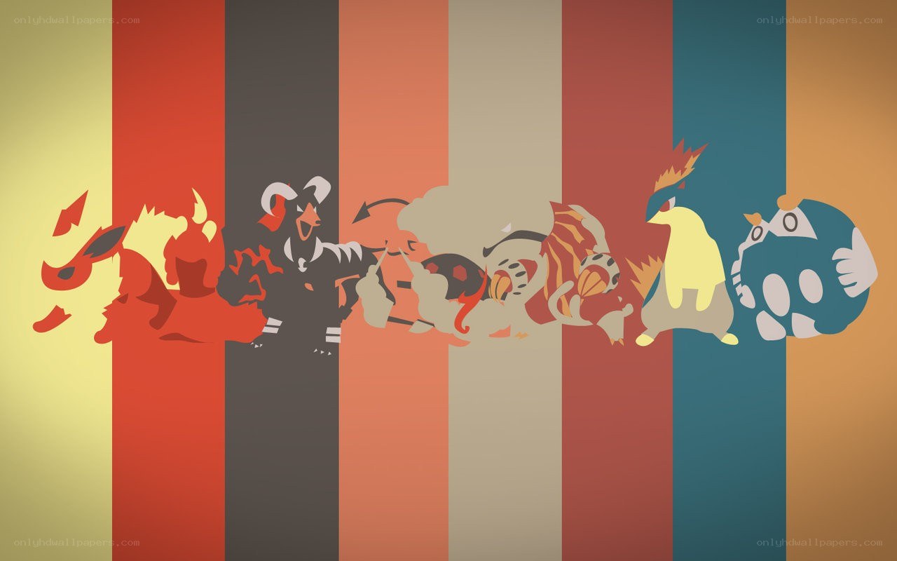 Pokémon starter lineup