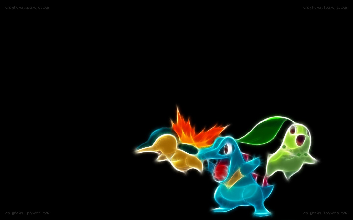 Pokémon starter trio