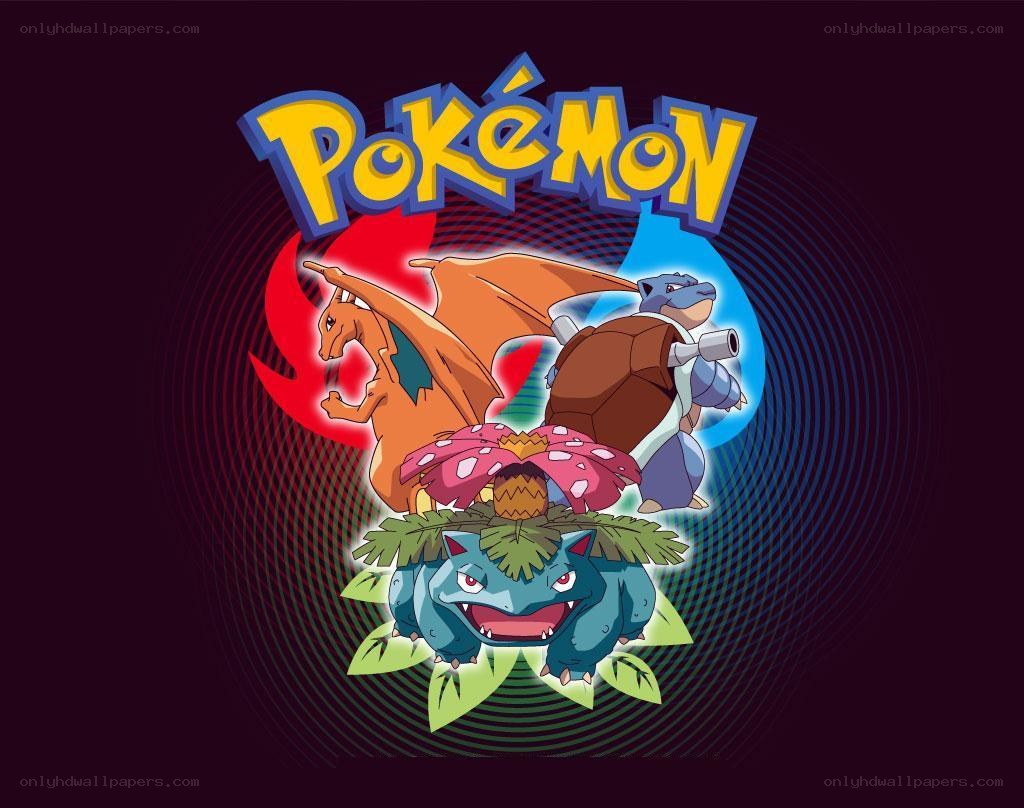 Pokémon starter trio